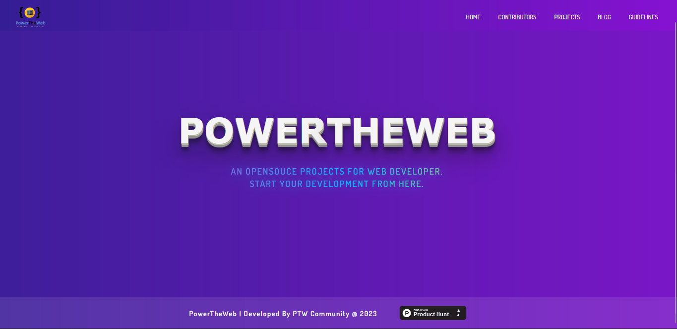 PowerTheWeb Cover